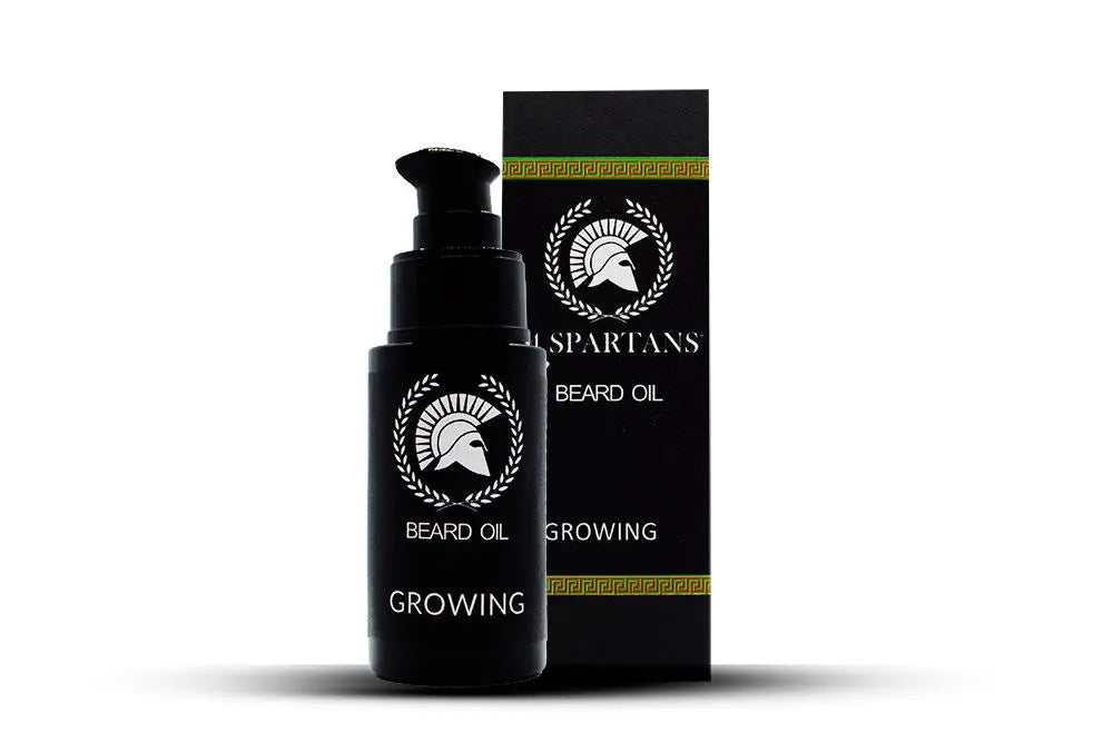 Aceite Incentivador de Crecimiento para barba 54 Spartans