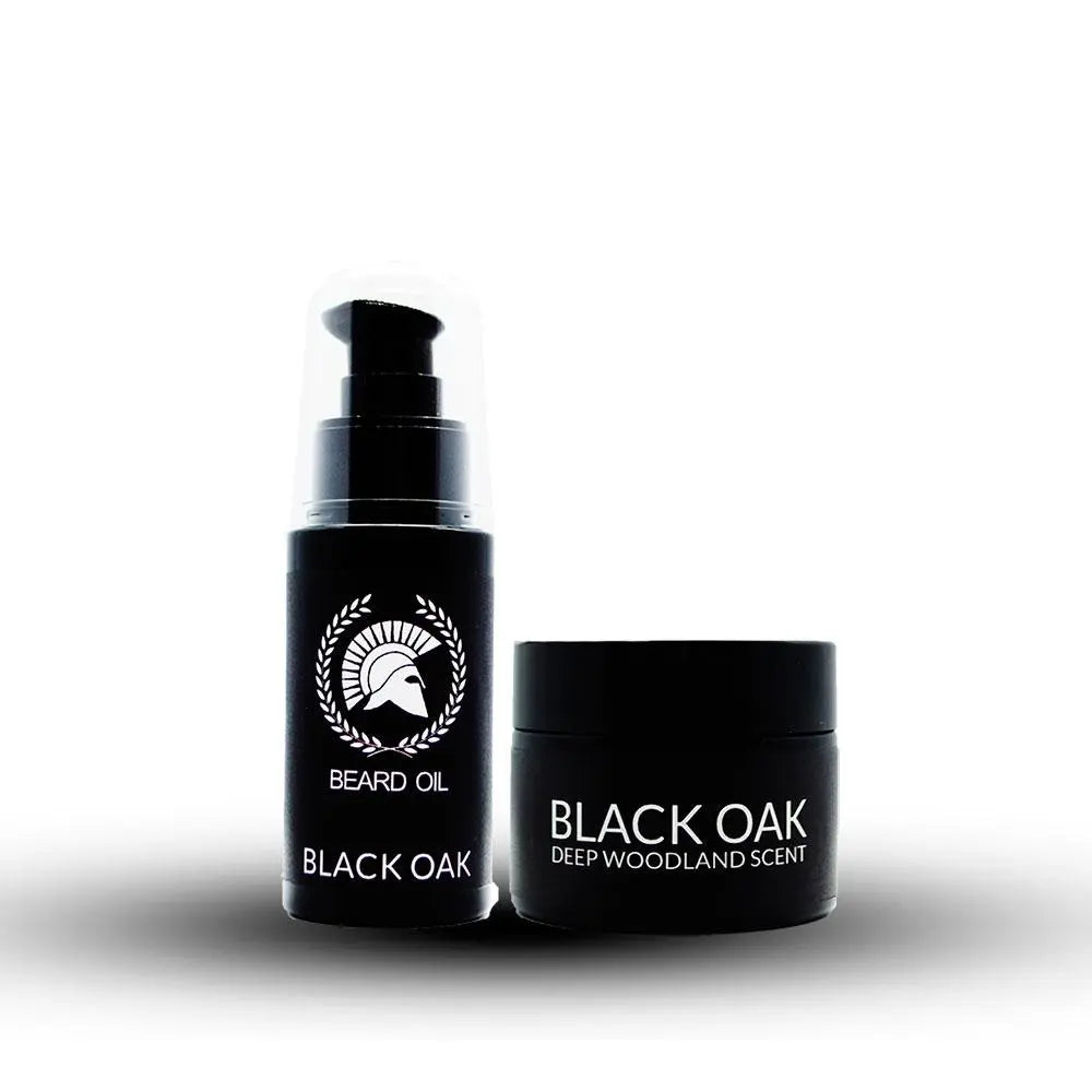 Kit para barba Black Oak 54 Spartans