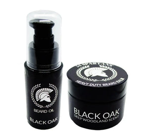 Kit para barba Black Oak 54 Spartans